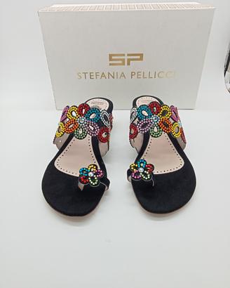 infradito donna in pelle 