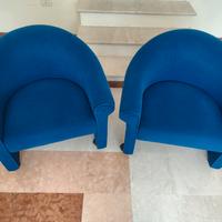 Coppia di poltrone da ufficio 