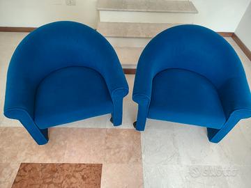 Coppia di poltrone da ufficio 