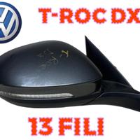 SPECCHIETTO RETROVISORE DESTRO VOLKSWAGEN T-Roc Se
