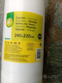 piumino letto matrimoniale e singolo