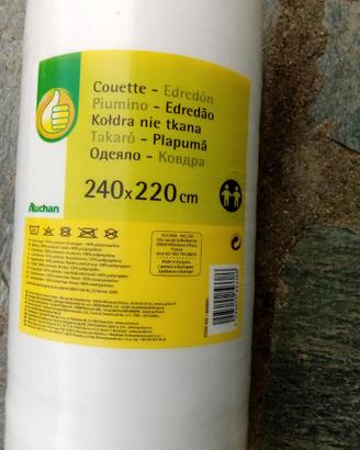 piumino letto matrimoniale e singolo