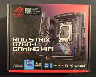 Combo ASUS ROG B760-I + CPU Intel i5-12600K