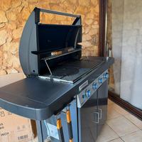 Barbecue a gas
