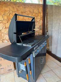 Barbecue a gas