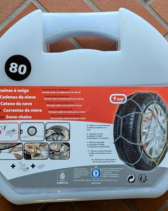 Catene da neve per auto - NUOVE - gruppo 80