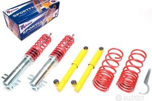 4 Ammortizzatori Sportivi a GHIERA Fiat 500 + 600