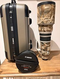 Obiettivo Canon 500mm F/4 IS L