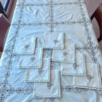 Tovaglia bianca 8 posti