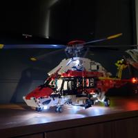 Elicottero Airbus H175 Lego Technic + luci