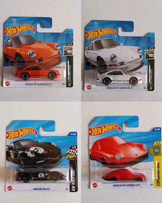 Hot Wheels - Lotto Modellini Porsche