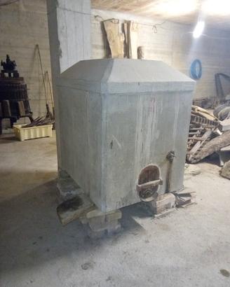 Botte in cemento vetrificata