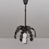 Lampadario minimal in ferro lavorato a mano da 20 