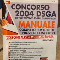 Libro concorso 2004 DSGA 