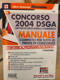 Libro concorso 2004 DSGA 