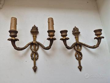 Applique da parete (2) - Bronzo
Francia Stile Roco