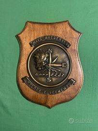 Crest da nave - Rosa dei venti - Maestrale