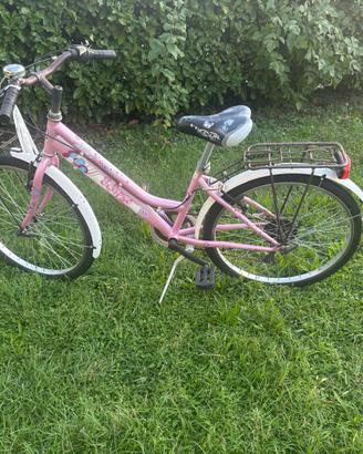 bicicletta rosa