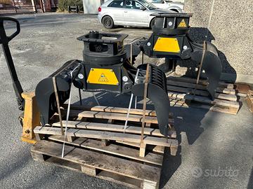 PINZA DEMOLITRICE SELEZIONATRICE LEGNA ESCAVATORE