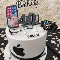 Torta scenografica Apple