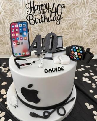 Torta scenografica Apple