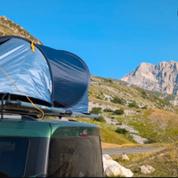 Struttura tenda da tetto con tenda inclusa