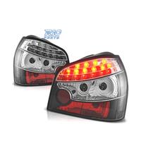 FANALI AUDI A3 96-00 LED FONDO NERO ROSSO
