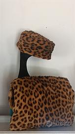 borsa scaldamani cappello vintage pelliccia rara