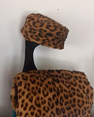 borsa scaldamani cappello vintage pelliccia rara