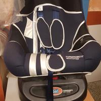sediolino auto + sediolino tavolo per bimbo