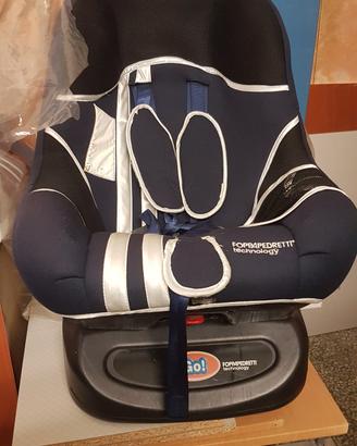 sediolino auto + sediolino tavolo per bimbo