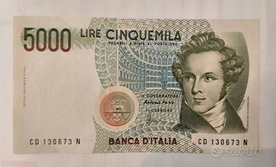 5000 lire Bellini FDS 1985
