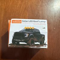 Faro solare LEd