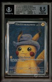 Pokémon  Pikachu Van Gogh 085  Bgs 8.5