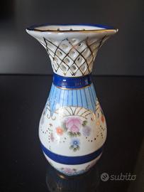 Piccolo vaso in porcellana Limoges 