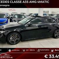 Mercedes classe A AMG 35 4Matic FINANZIABILE