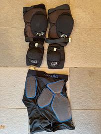 Kit Protezioni Fox + Pantaloncini Protettivi Oxelo