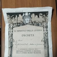 Regio Esercito Diploma ww1
