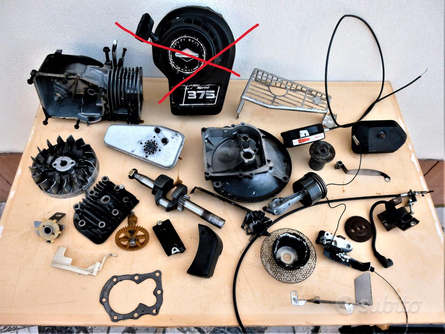 Kit Di Manutenzione Per Tosaerba Adatto Per Motori Briggs And Stratton Classic Sprint~p148324031 - Foto 8