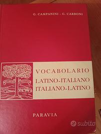 Vocabolario latino -i italiano 