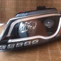 Coppia fari TubeLight DRL Audi A3 8P 08-12 neri