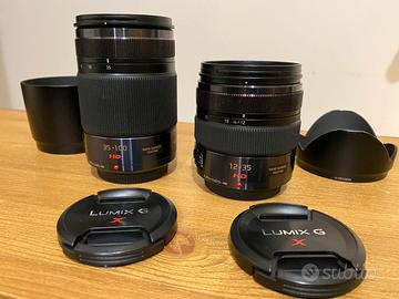 Panasonic 12-35mm  e 35-70 mm f/2.8