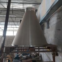 cappa acciaio inox satinato 