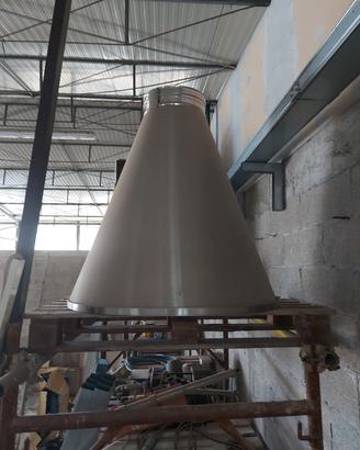 cappa acciaio inox satinato 