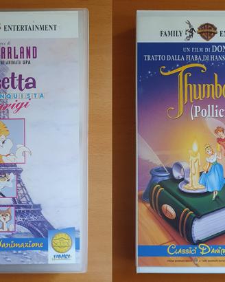 Videocassette VHS - Film d'animazione
