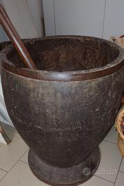 Pilotto antico per pelare le castagne secche