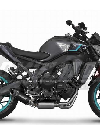 SCARICO COMPLETO HP8 TITANIO BLACK YAMAHA MT 09 / 