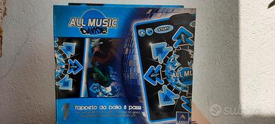 tappeto all music dance! ps1ps2 nuovo
