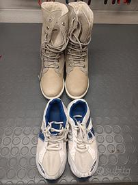 2 paia di scarponcini nr36 e scarpe da tennis nr35