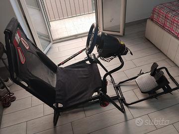 simulatore postazione racing next level +volante